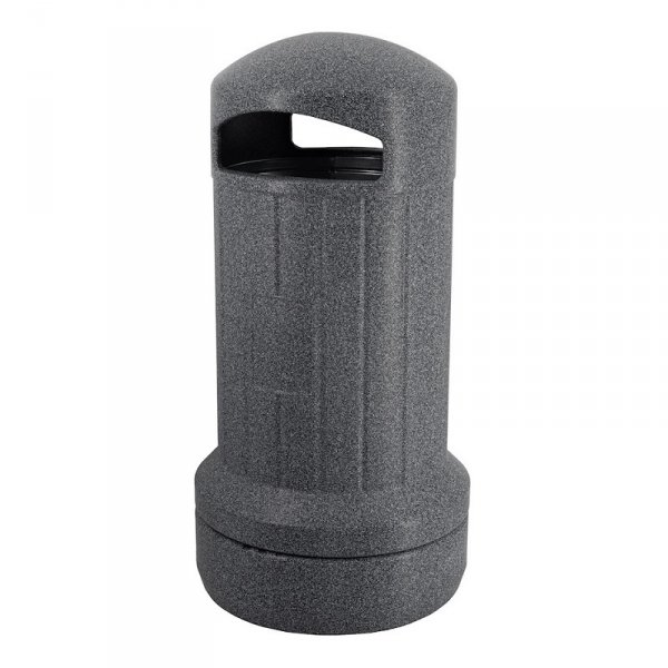 MP70-1 - Kosz uliczny TWIST 70L granit