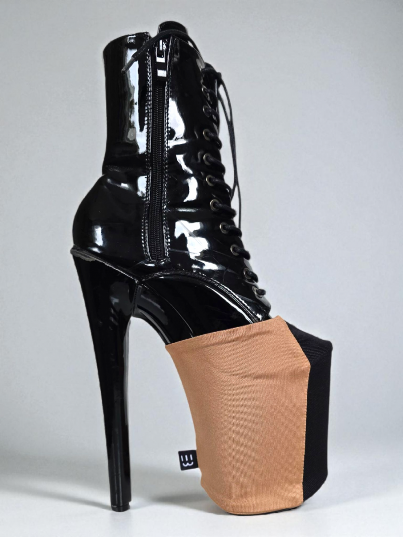 Ochraniacze na botki toffi z czarnym 35-38