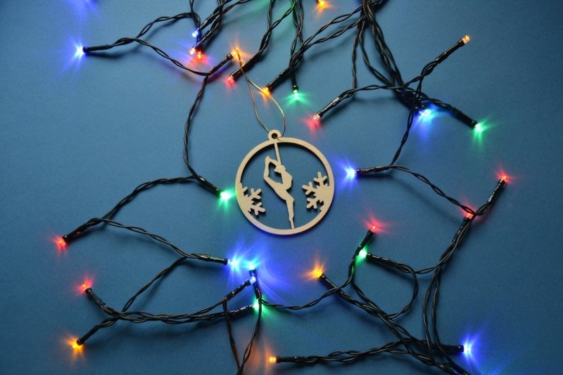 Pole dance Christmas Ornaments, perfect gift for pole dancer, Pole dance Wall Decor