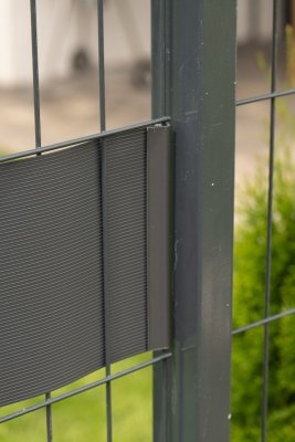 Klipsy do taśm ogrodzeniowych 10 szt. STANDARD BIAŁE