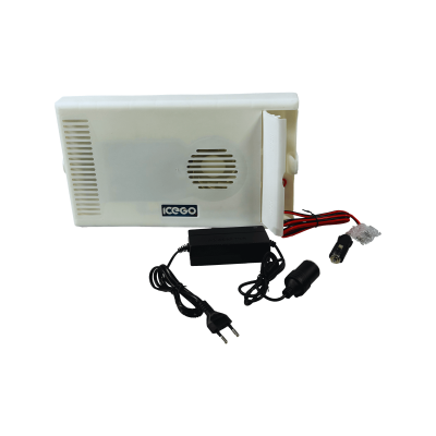 Lodówka samochodowa elektryczna 24L KAMAI ICEGO, zasilanie 12-230V, niebieska