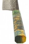 Dan Woo custom nóż Kiritsuke 22cm Damast T10 61HR