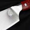 Nóż Dellinger SANDVIK NOTHERN SUN BBQ 210 mm [K-H206] Red