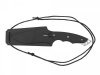 Nóż survivalowy 18 cm z gwizdkiem