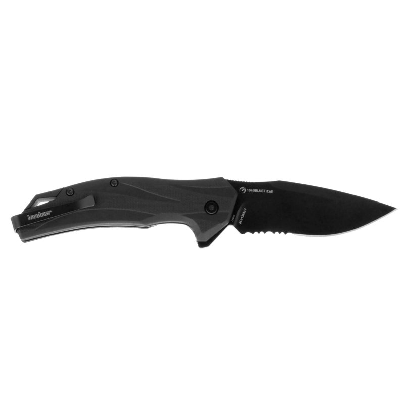 Nóż składany Kershaw Lateral Black Serrated 1645BLKST