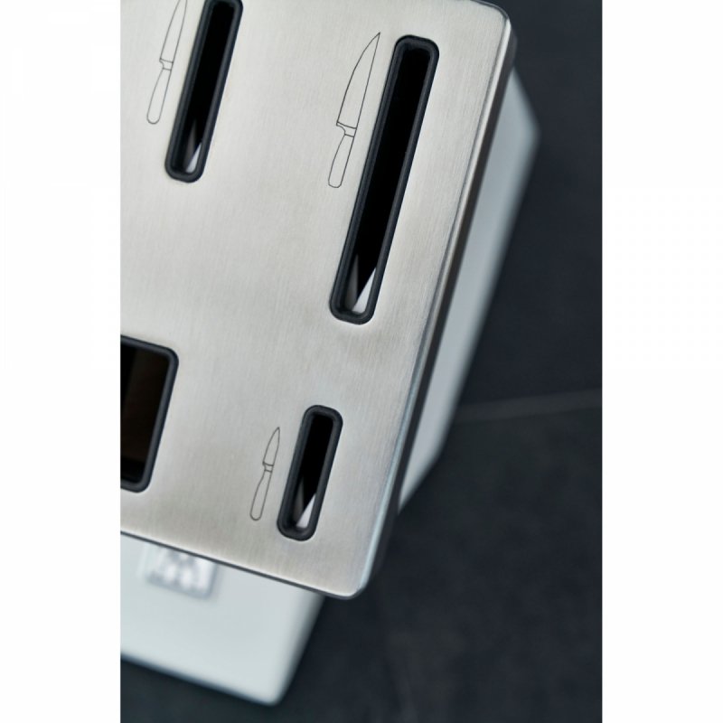 Zestaw 5 Noży W Bloku Samoostrzącym Biały Four Star Zwilling