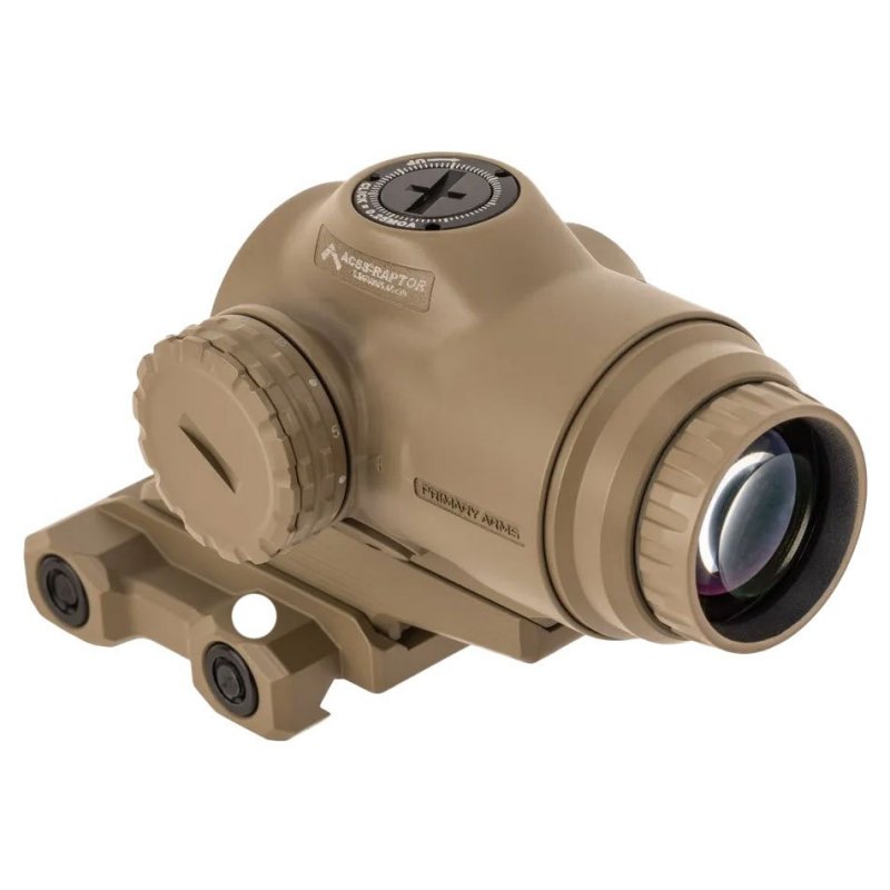 Celownik pryzmatyczny Primary Arms SLx 3x Micro Prism iR Red ACSS Raptor 5.56/.308 Yard FDE