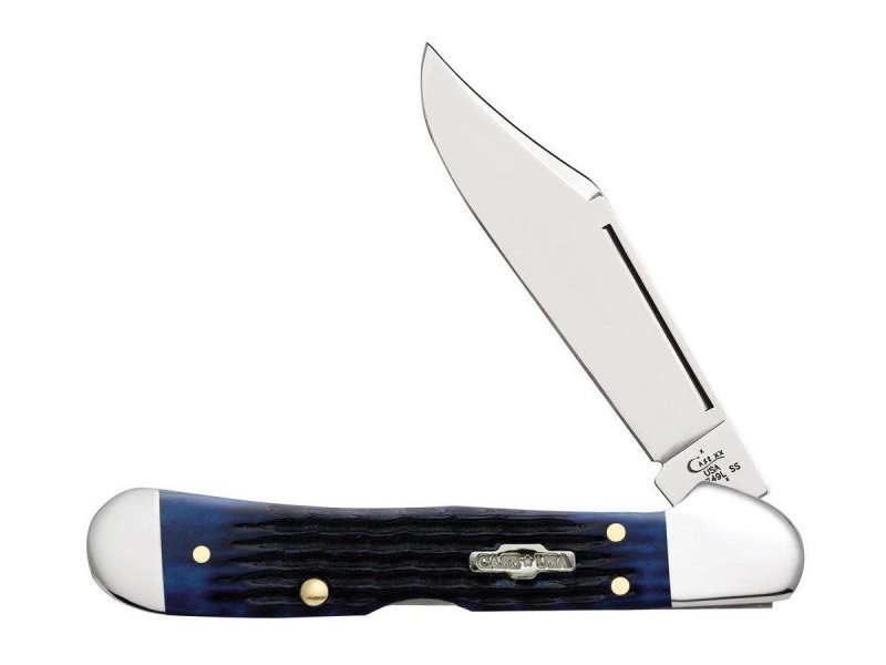Nóż Case Rogers Mini Copperlock SS Blue