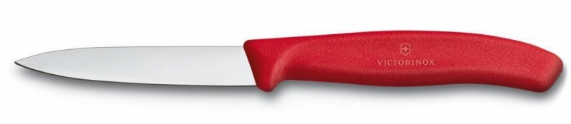 Nóż do warzyw Victorinox 6.7601 - Precyzyjne cięcie, ergonomiczna rękojeść, stal nierdzewna - Ostrze 8 cm