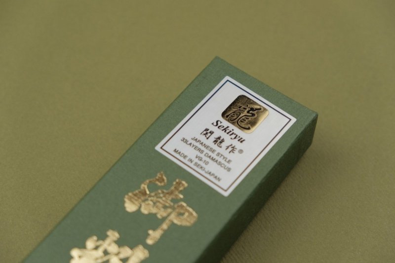 Nóż Sekiryu MOKUZAI Kiritsuke 210mm [SR-VG902S]