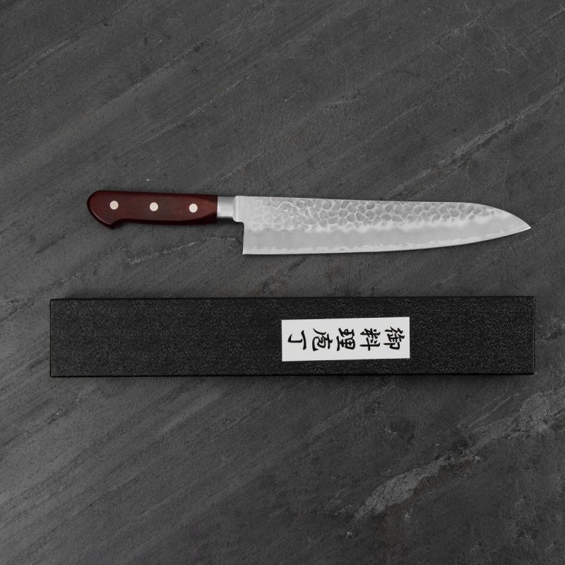 Tsunehisa Aogami Super/SS Migaki Red Nóż szefa kuchni 24 cm