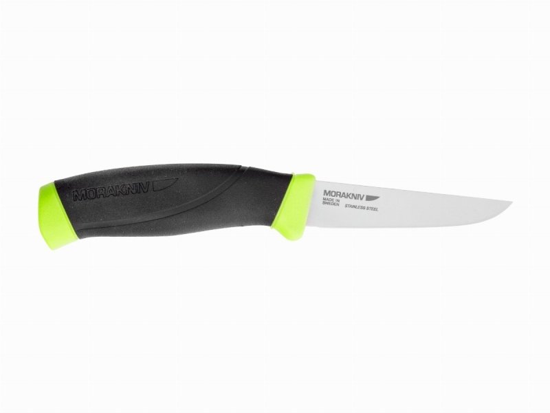 Nóż Mora Fishing Comfort Fillet 090 - Elastyczna klinga, antykorozyjny, z klipsem i pochewką, do wędkowania - 90 mm - Morakniv