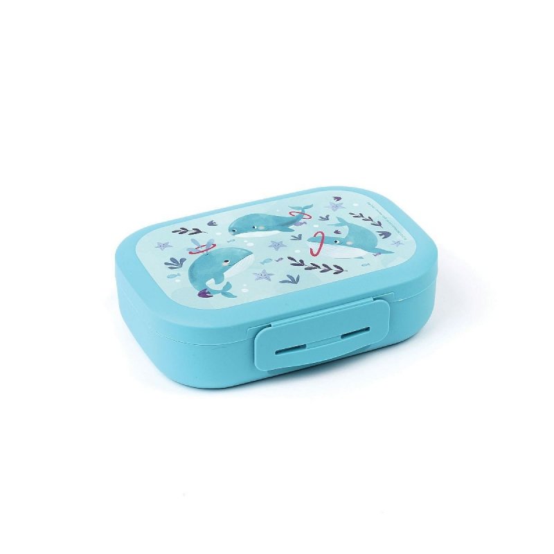 Amuse Lunchbox do Szkoły Clip Wieloryb