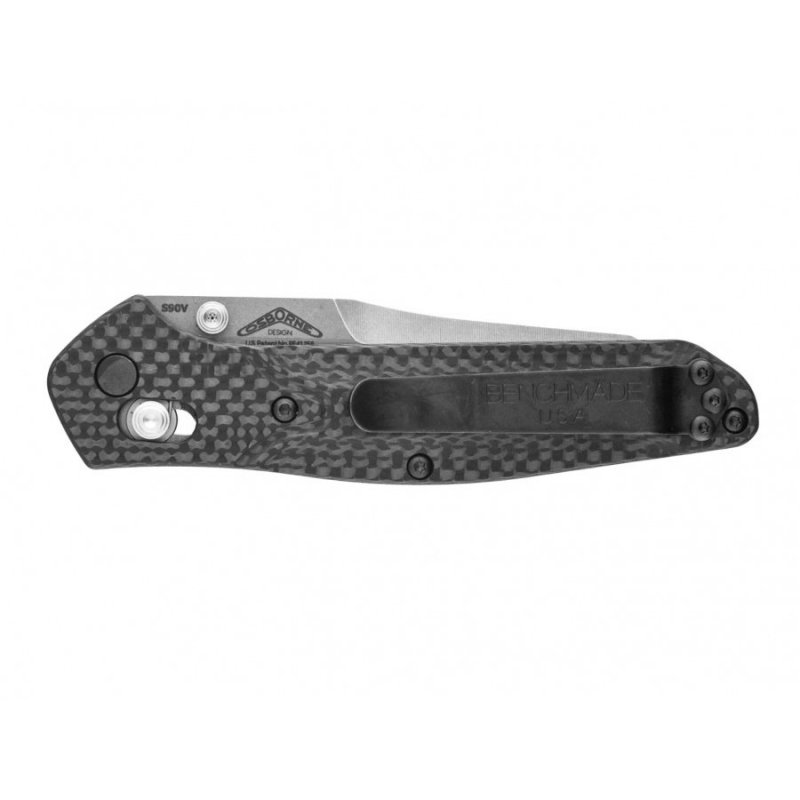 Nóż Benchmade 940-1 Osborne - Lekki nóż składany z blokadą AXIS, stal S90V, do EDC i outdoor - 86 mm - Benchmade