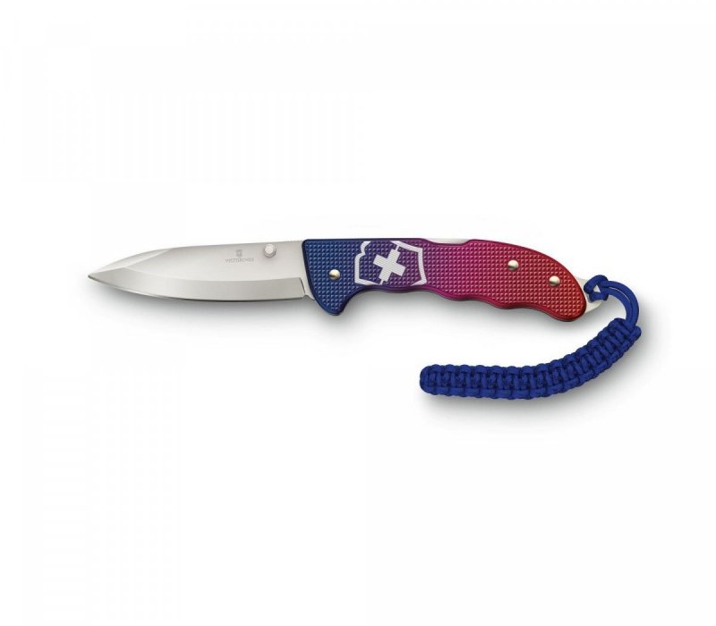 Nóż Składany Victorinox Evoke Alox 136mm Niebieski Paracord
