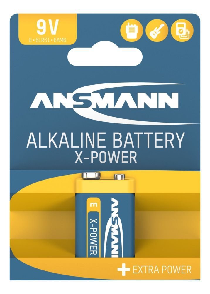 Bateria alkaliczna Ansmann X-Power E / 6LR61 9V