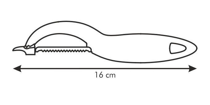 Skrobak z zębatym ostrzem PRESTO Expert Tescoma