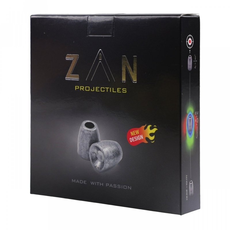 Śrut ZAN slug .217 (5,51mm) 28 grain (1,81grama) - 200sztuk w paczce