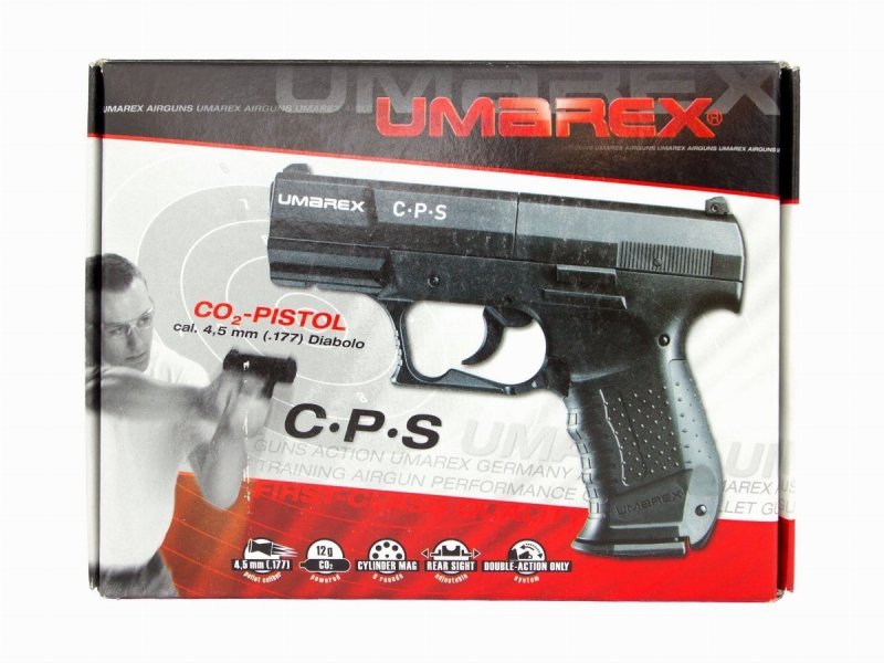 Pistolet Umarex CPS black 4.5 mm
