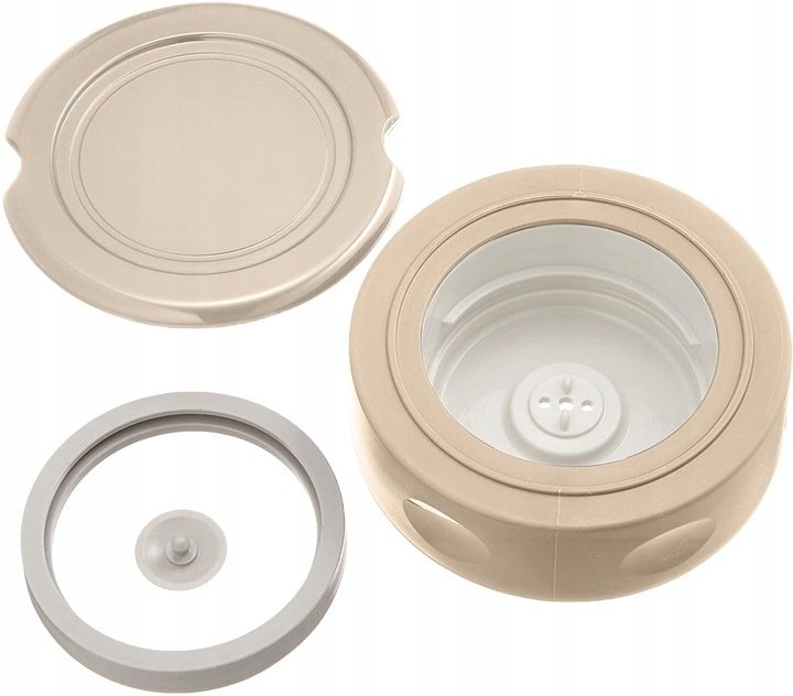 Termos obiadowy Zojirushi 750ml Krem - stal, próżniowy, szczelny