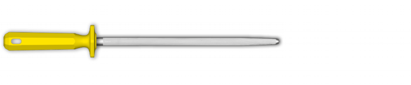 Ambrogio Sanelli Stalka Ostrzałka stalowa 30cm YEL