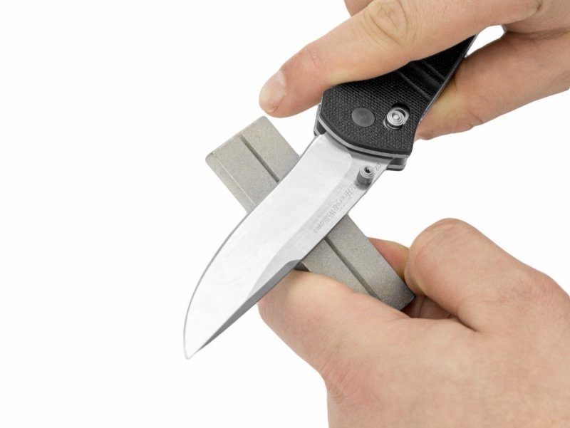 Kieszonkowa ostrzałka diamentowa Lansky LDPST - kompaktowa, z pokrowcem, do ostrzenia noży i narzędzi outdoor - 75 mm - Lansky