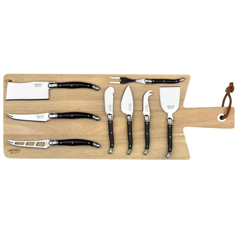 Zestaw 8 Noży do Sera Z Deską do Serwowania, uniwersalny Zestaw