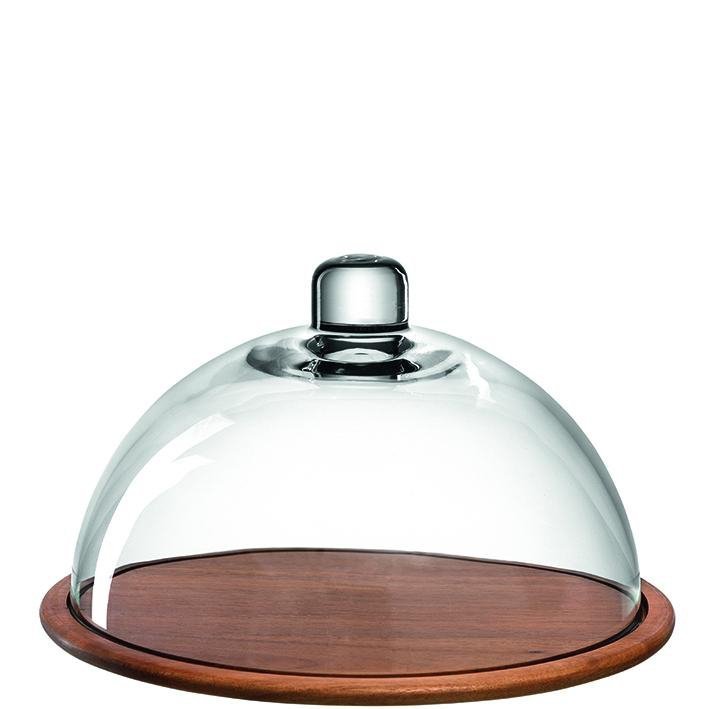 Patera ze szklaną pokrywą 28cm CUCINA