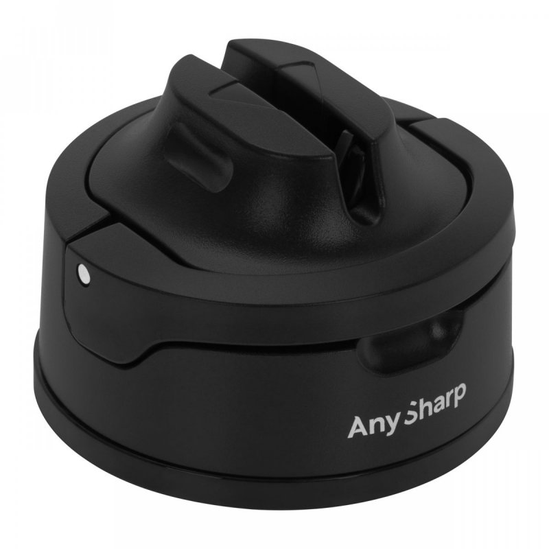 Ostrzałka AnySharp Classic Evo Black, węglik wolframu, przyssawka