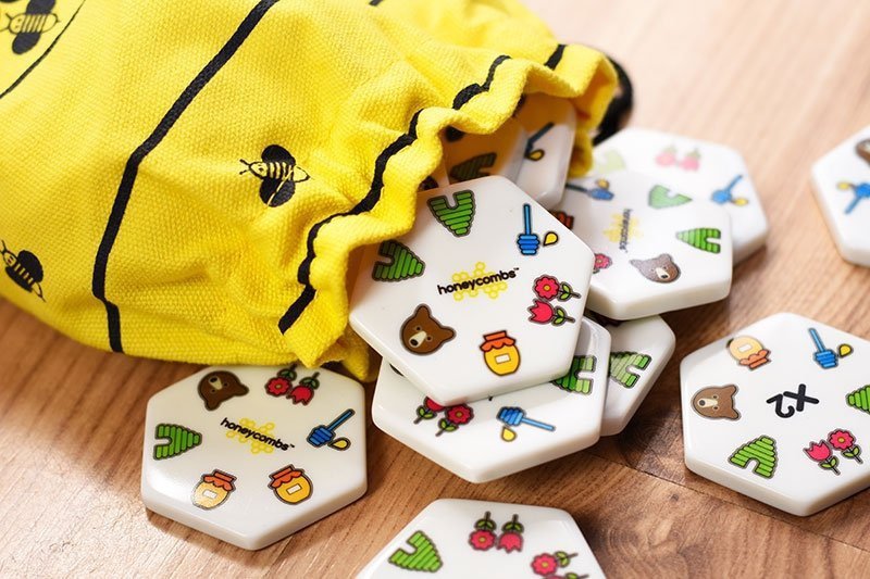 Gra Honeycombs Plastry Miodu 52 Żetony Dopasowanie