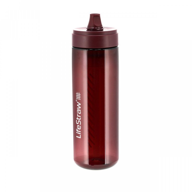 Butelka z filtrem do wody LifeStraw Go 2.0 Merlot Me Away 650 ml