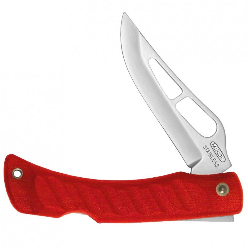 Nóż Mikov Crocodile 243-NH-1/B czerwony