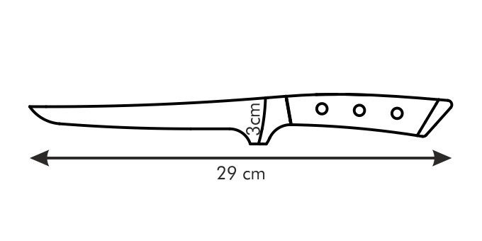 Nóż do odfiletowywania AZZA 16 cm Tescoma