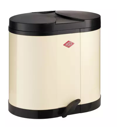 Kosz na śmieci beżowy 2x15l BETA Wesco