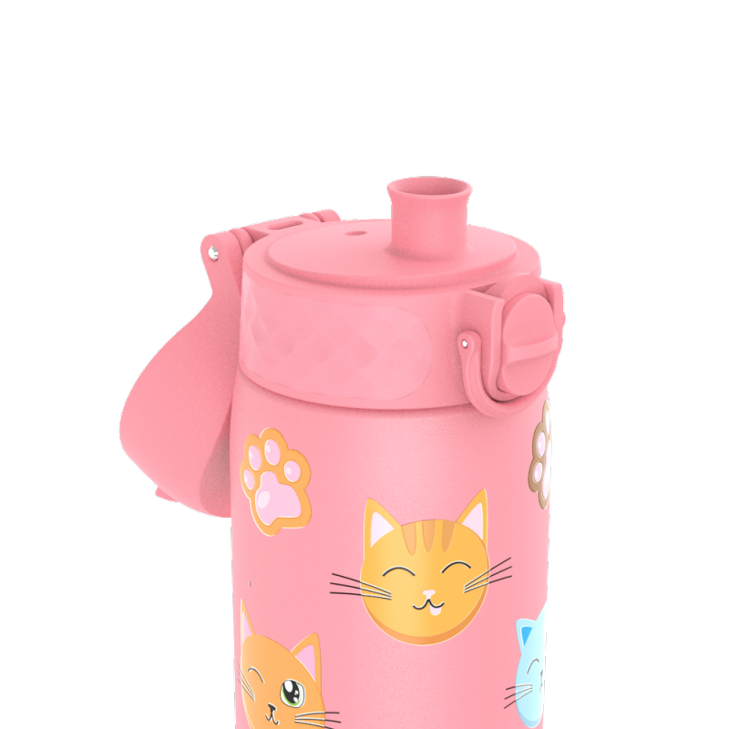 Butelka Ion8 Single Wall Cats, 600ml, tritan, kolorowa