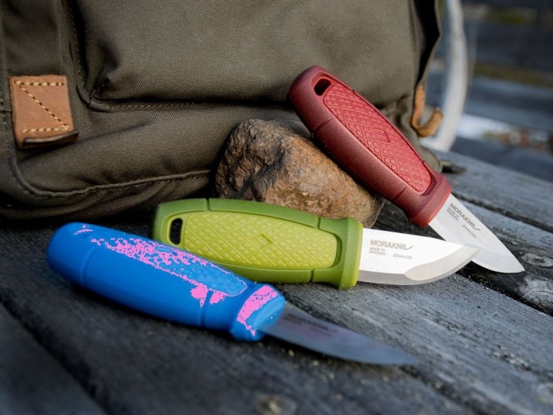 Morakniv Eldris Oliwkowy Nóż Bushcraft 5,9cm Sandvik 12C27