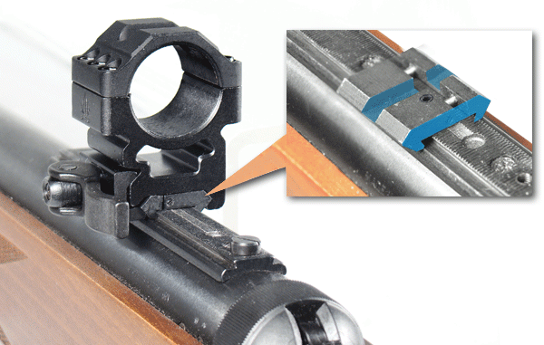 Adapter przejściówka Leapers weaver/picatinny na 11 mm