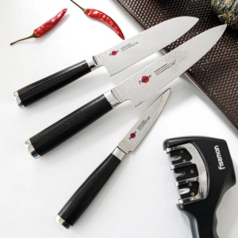 Nóż szefa kuchni Fissman 6'' - stal, uniwersalny, trwały