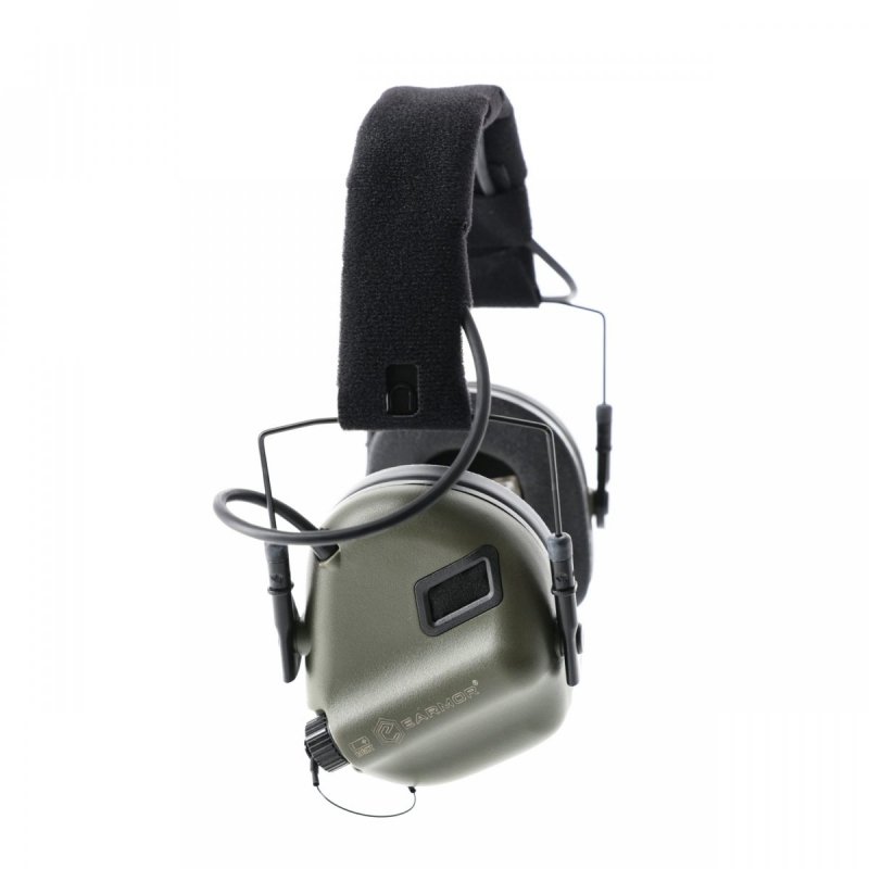 Aktywne ochronniki słuchu Earmor M31 Mark 3 zielone