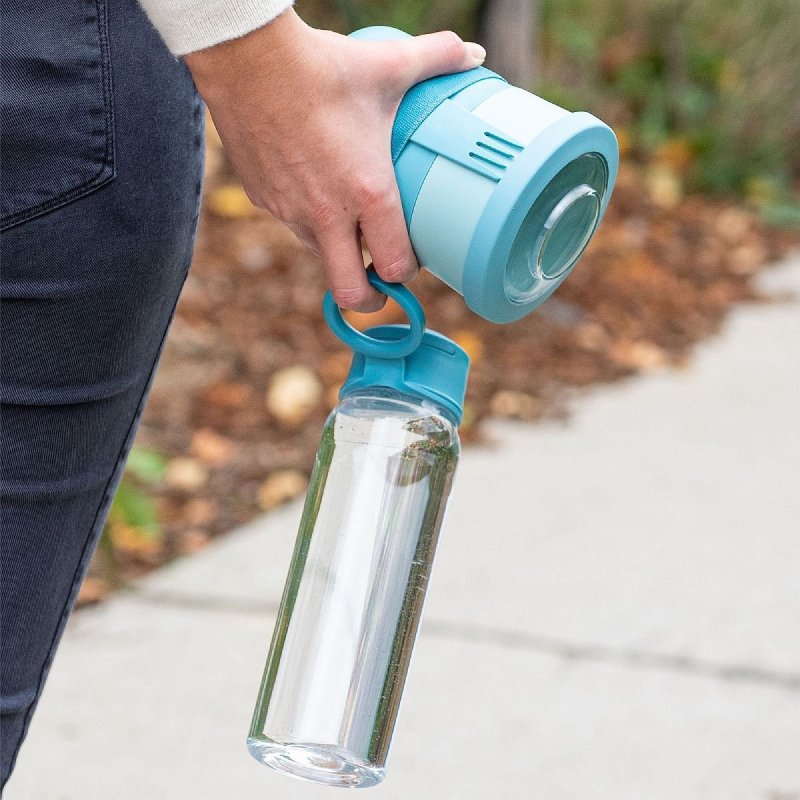 Amuse Butelka na Wodę 500ml Z Uchwytem - Błękitna