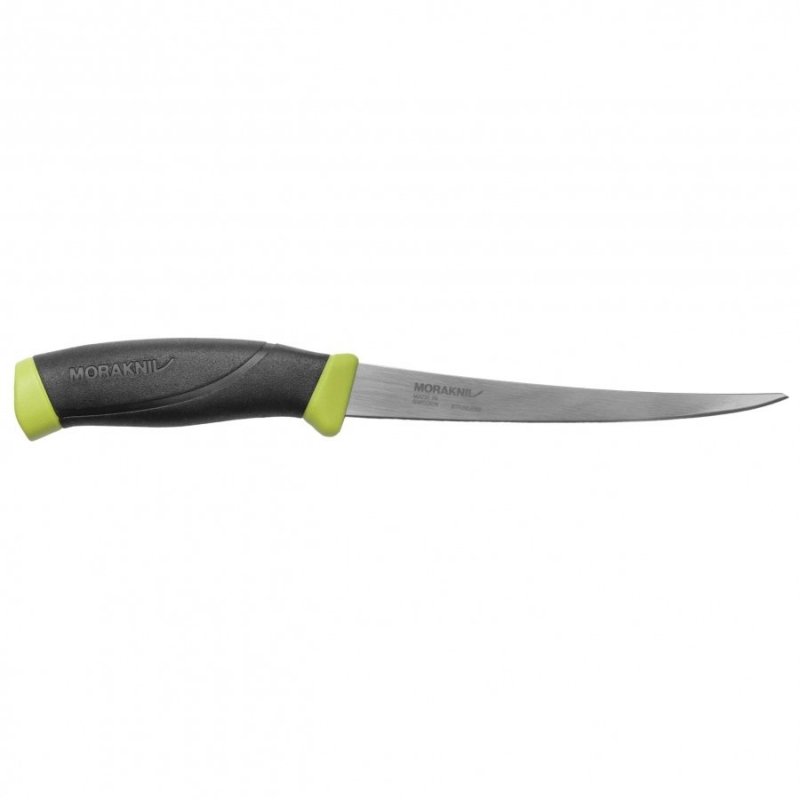 Nóż Morakniv Fishing Comfort Fillet 155 bez ząbków stal nierdzewna