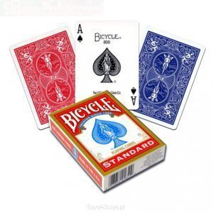 Karty Bicycle Standard Rider Back Niebieskie