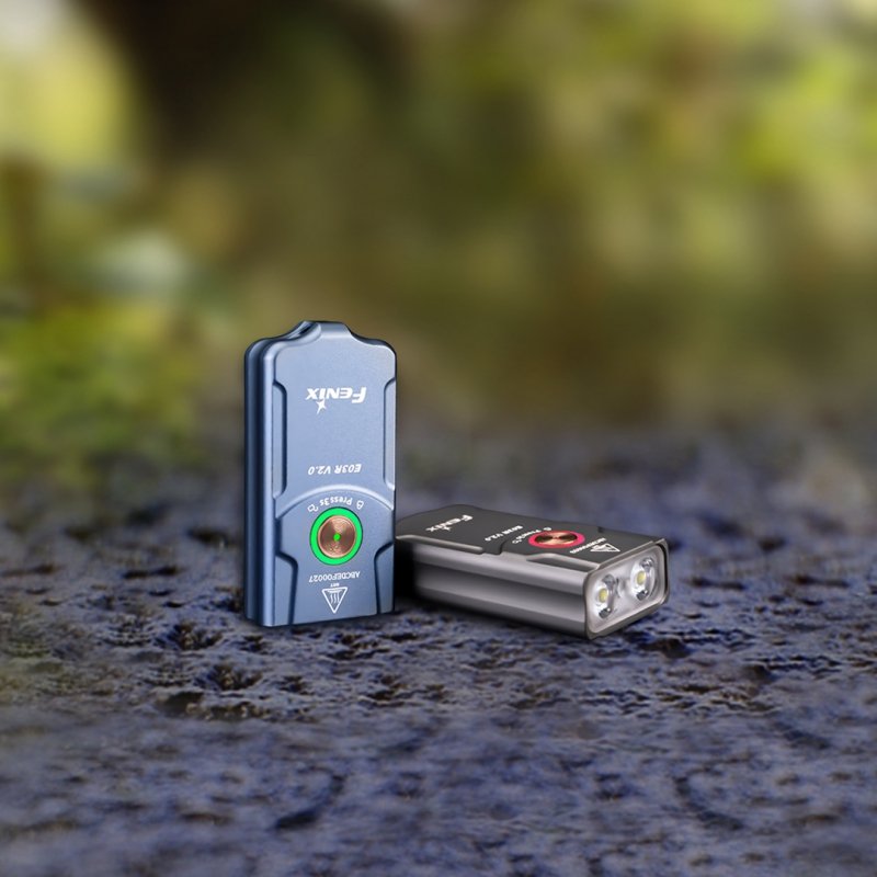 Latarka diodowa Fenix E03R V2.0 niebieska