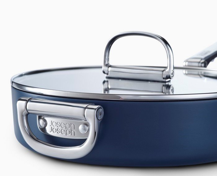 JJ-Patelnia 28cm ze składanym uchwytem+pokr. Space