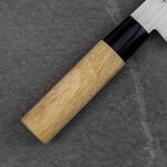Satake Megumi Nóż Santoku 17cm 420J2 Drewno Uniwersalny