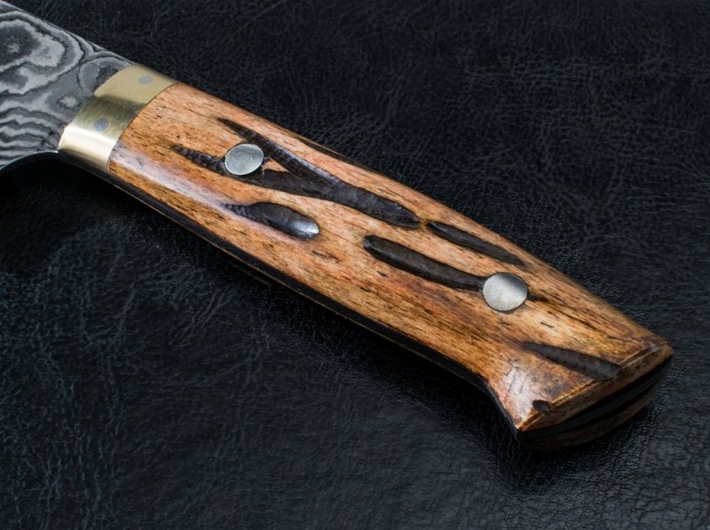 Takeshi Saji YBB Ręcznie kuty nóż Bunka 17cm VG-10