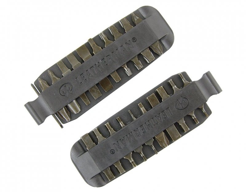 Zestaw Leatherman Bit Kit - 21 dwustronnych końcówek, uniwersalny do narzędzi Leatherman, stal nierdzewna - 5 mm - Leatherman