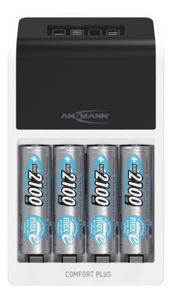 Ładowarka Ansmann Comfort Plus + 4x AA 2100