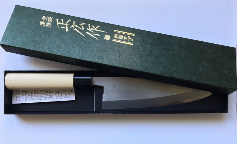 Masahiro Bessen Deba 18,3cm do Ryb Węglowa 61-63 HRC