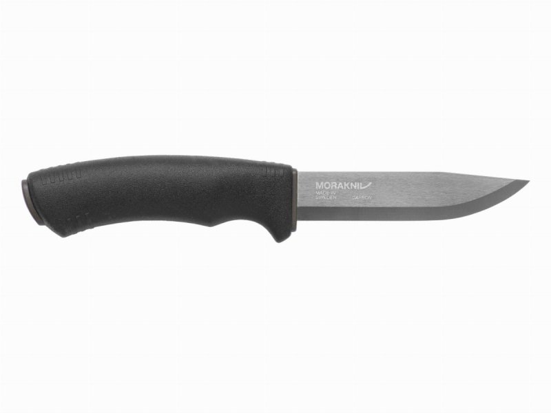 Nóż Morakniv Bushcraft czarny bez ząbków 10791